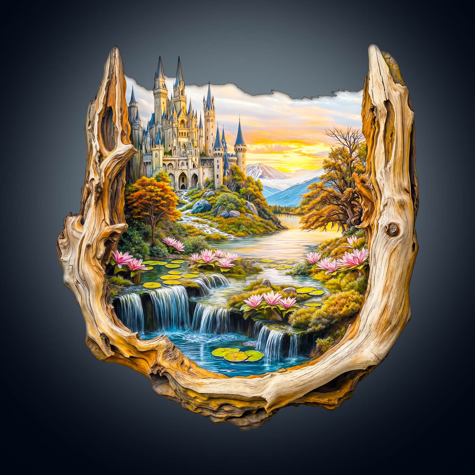 Enchanted Frame-1 Wooden Jigsaw Puzzle