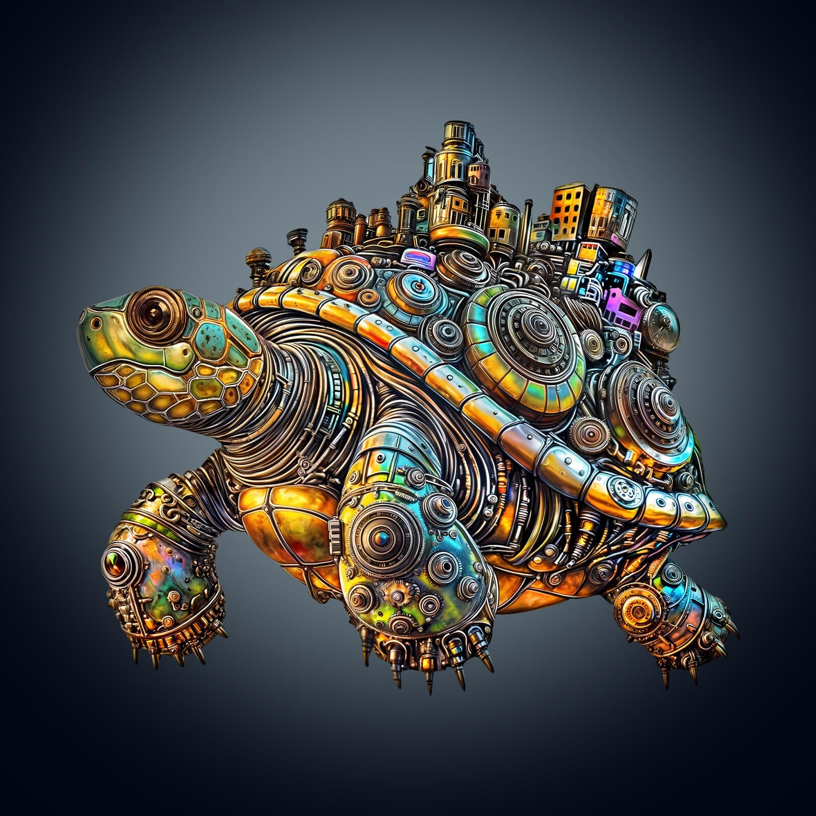 Metallic Beast Wooden Jigsaw Puzzle