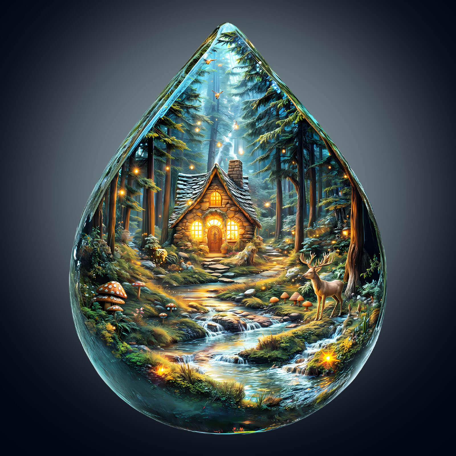 Mystic Forest Wooden Jigsaw Puzzle