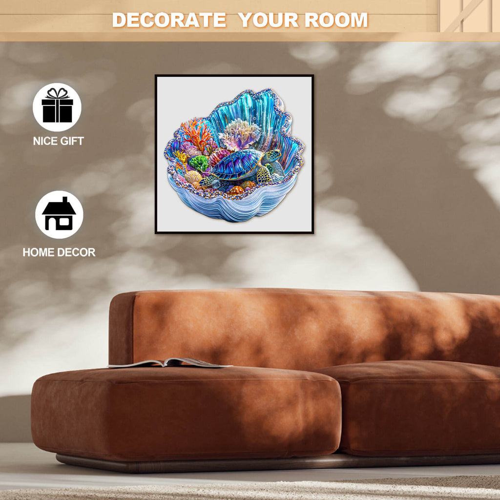 3D Giant Shell Dreams Wooden Jigsaw Puzzle