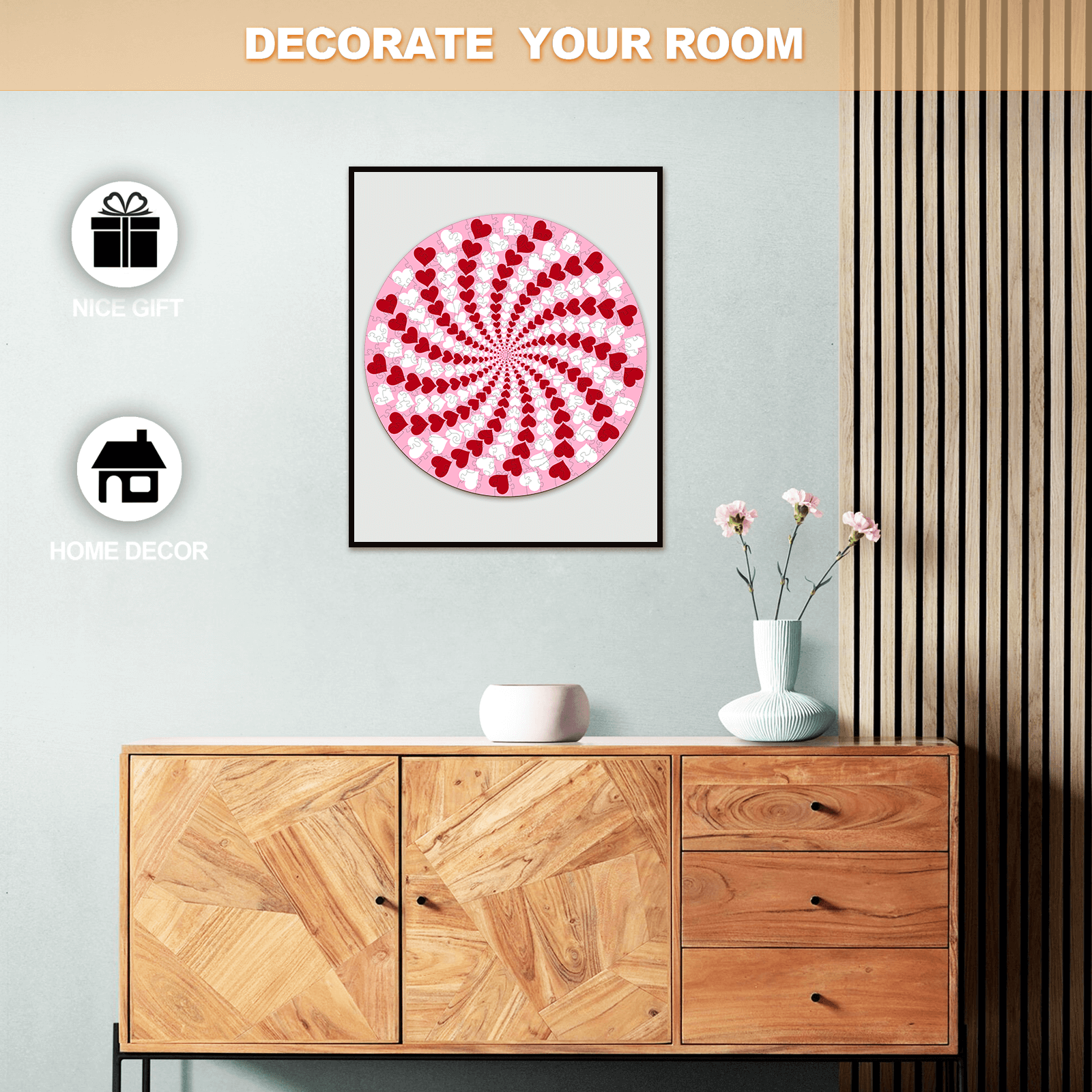 Love-2 Wooden Jigsaw Puzzle