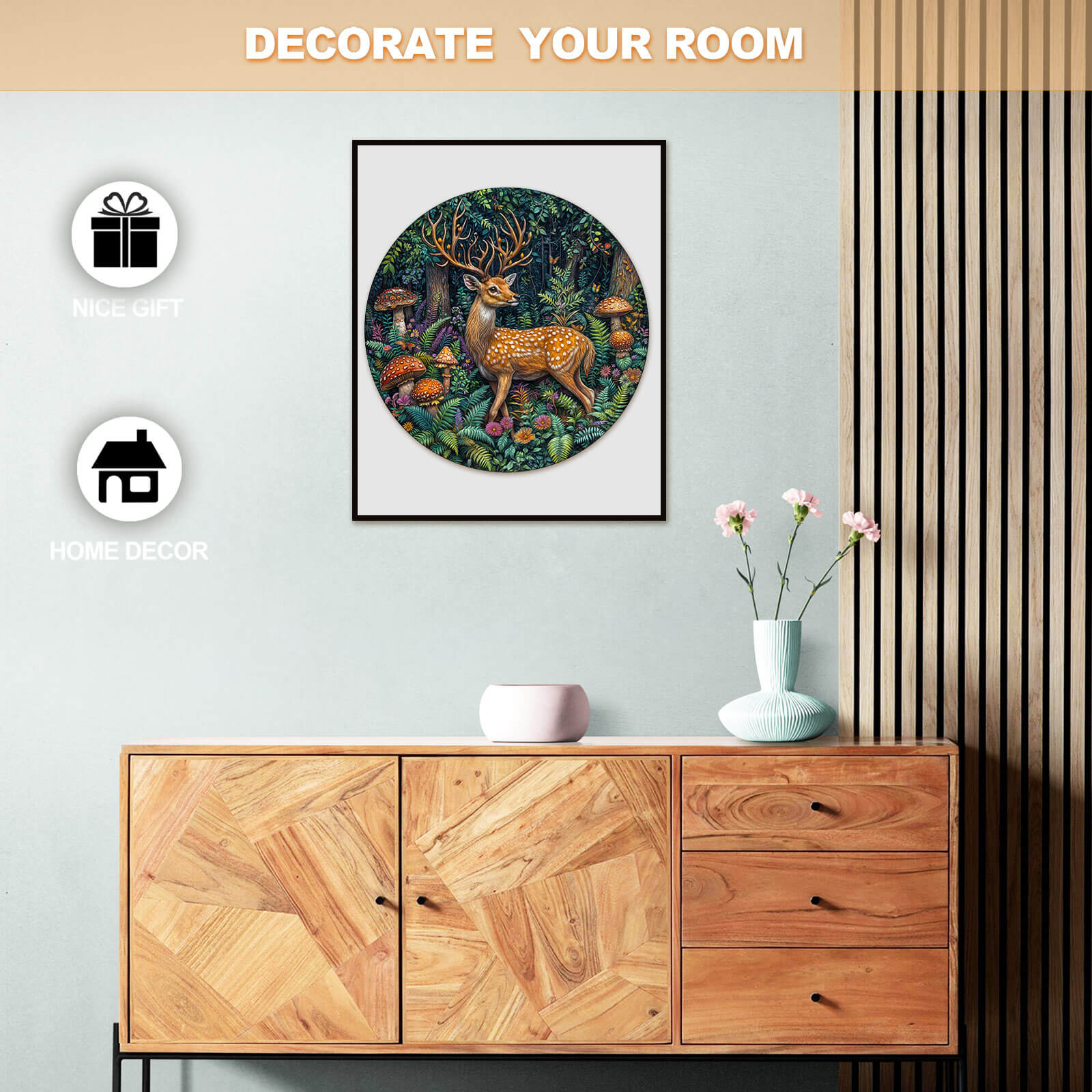 SEEK AND FIND FROGS Wooden Jigsaw Puzzle