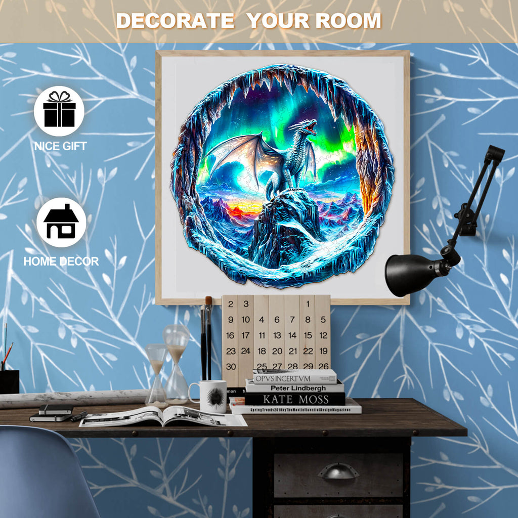 3D Aurora Dragon Wooden Jigsaw Puzzle