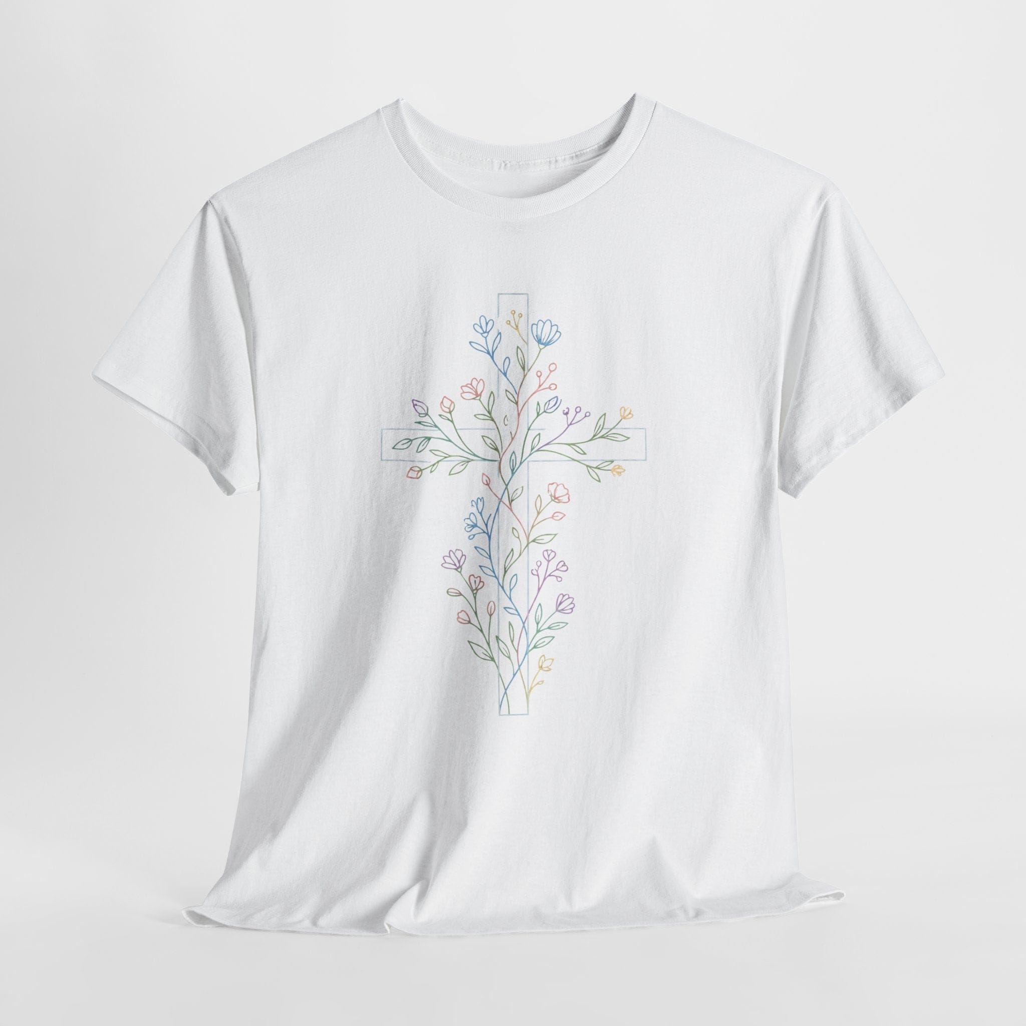 COLORFUL CROSS TEE