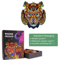 Invincible Tiger Wooden Jigsaw Puzzle