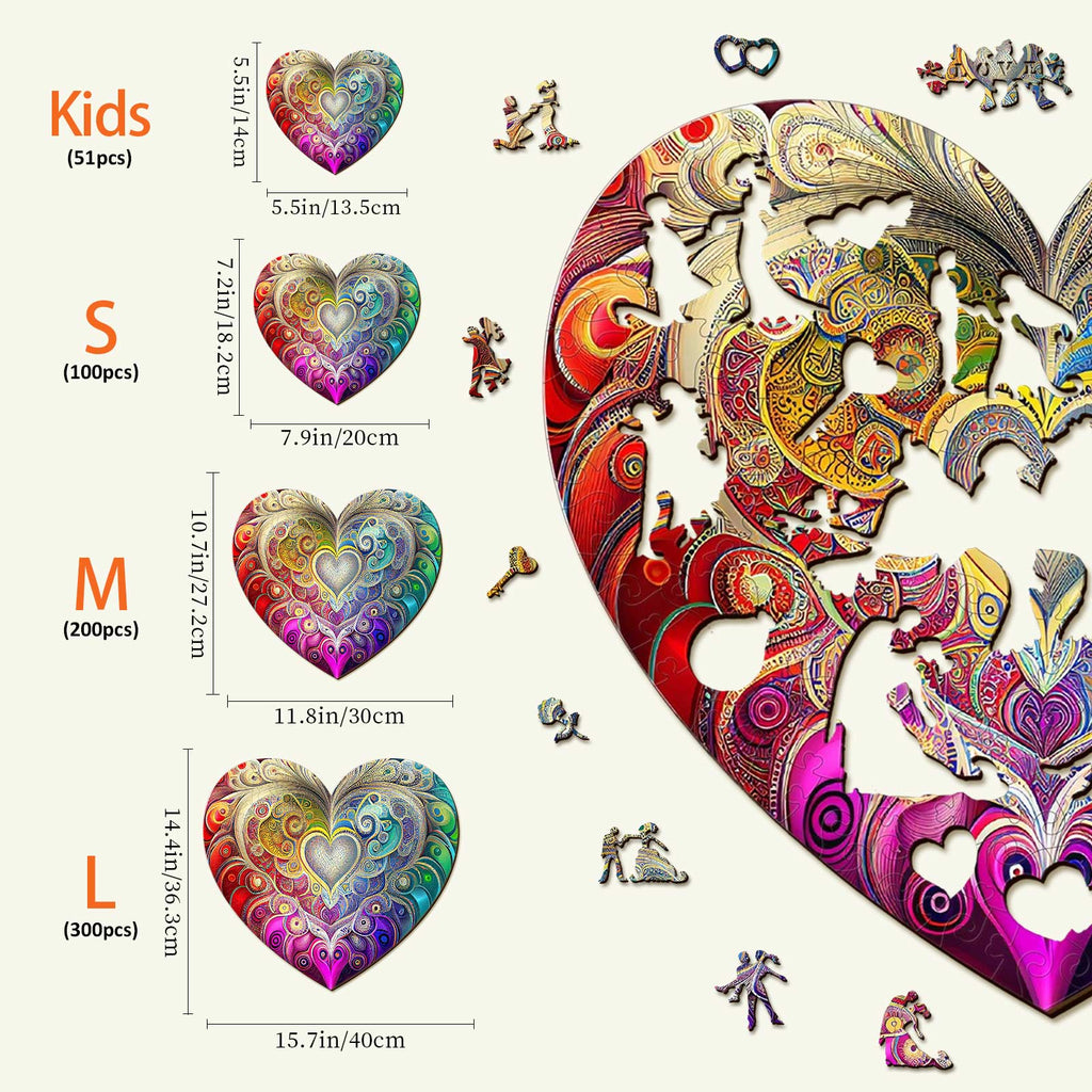 Brave Heart Wooden Jigsaw Puzzle