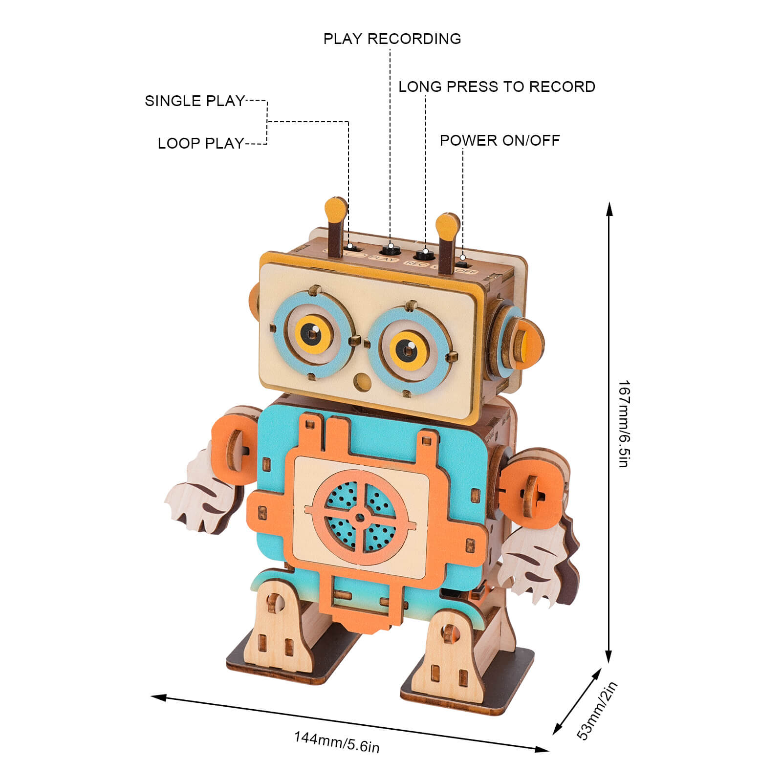 Gulu Gulu Robot Recorder——Recorder Series