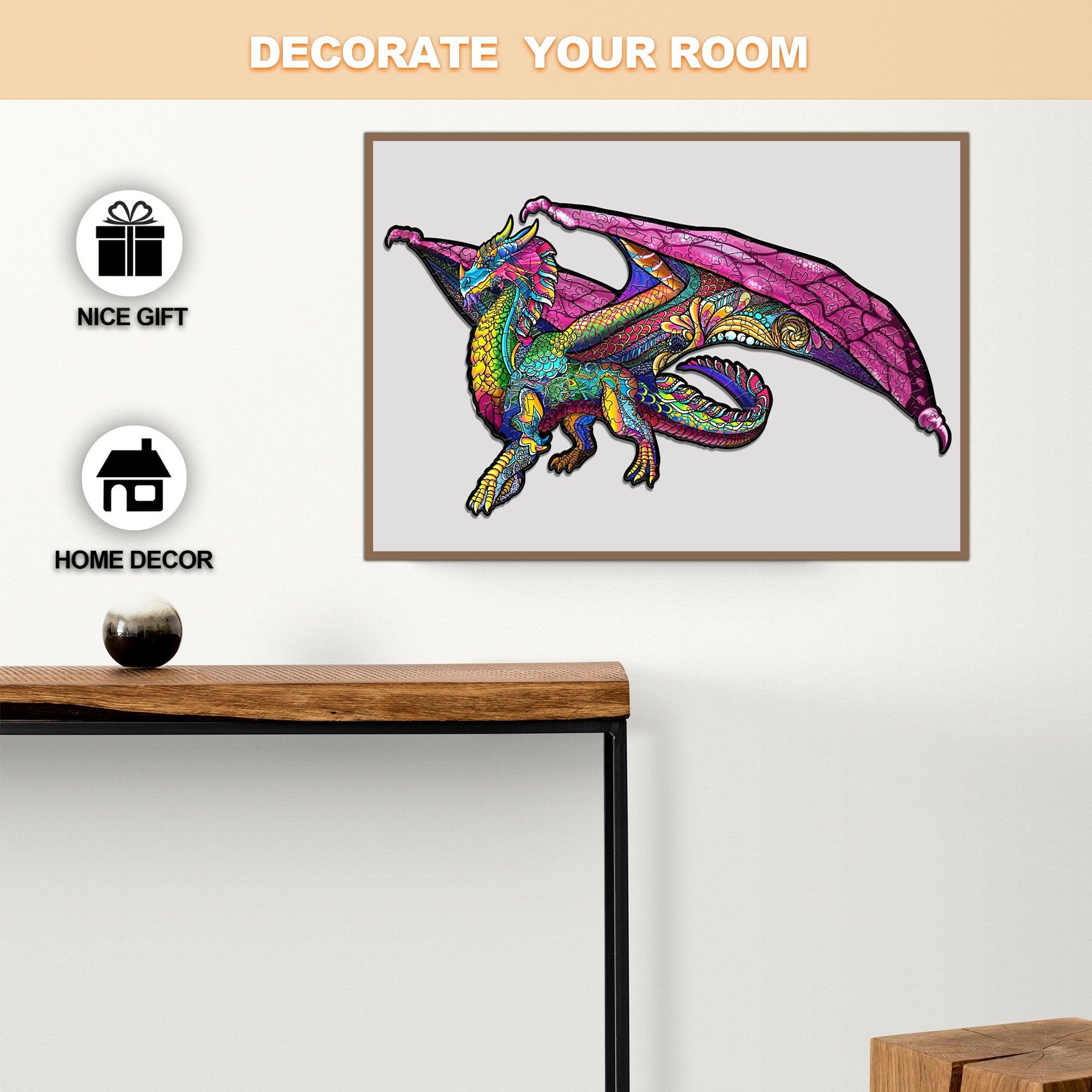 Dream Dragon Wooden Jigsaw Puzzle