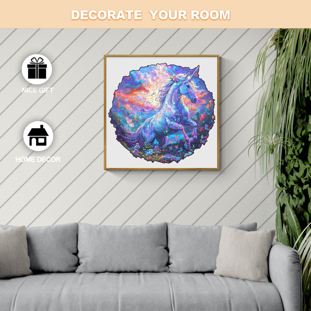 Unicorn Wooden Jigsaw Puzzle