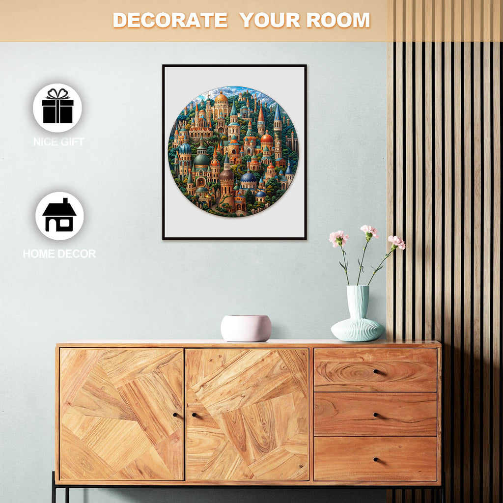 SEEK AND FIND CATS Wooden Jigsaw Puzzle