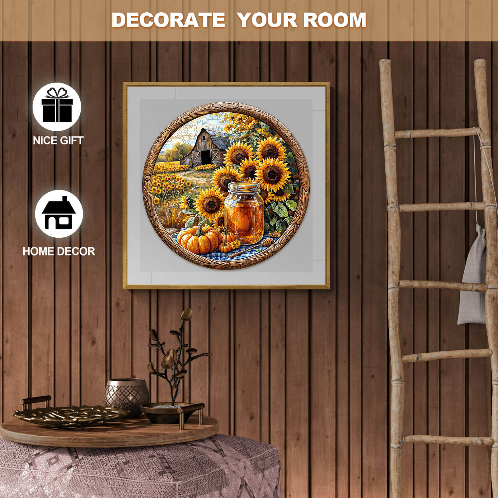 SEEK AND FIND BEES Wooden Jigsaw Puzzle