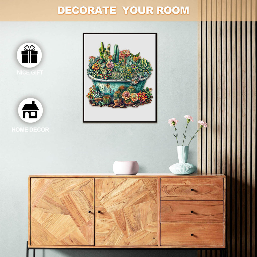 SEEK AND FIND MANTISES Wooden Jigsaw Puzzle