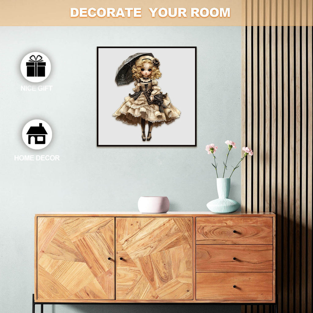 Victorian Doll-1 Wooden Jigsaw Puzzle