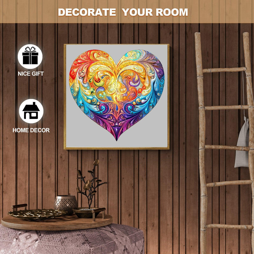 Sweet Heart Wooden Jigsaw Puzzle