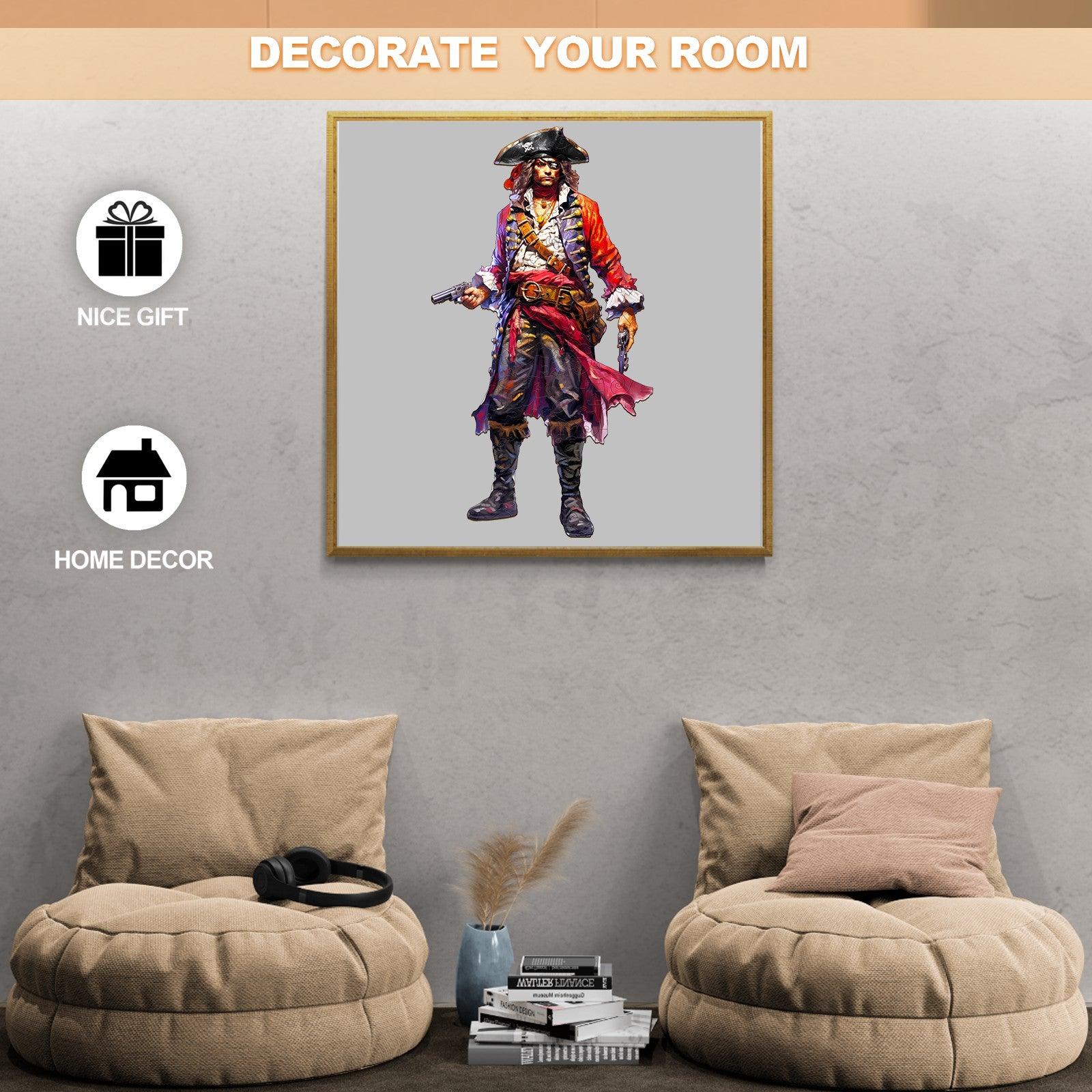 Captain Wooden Jigsaw Puzzle