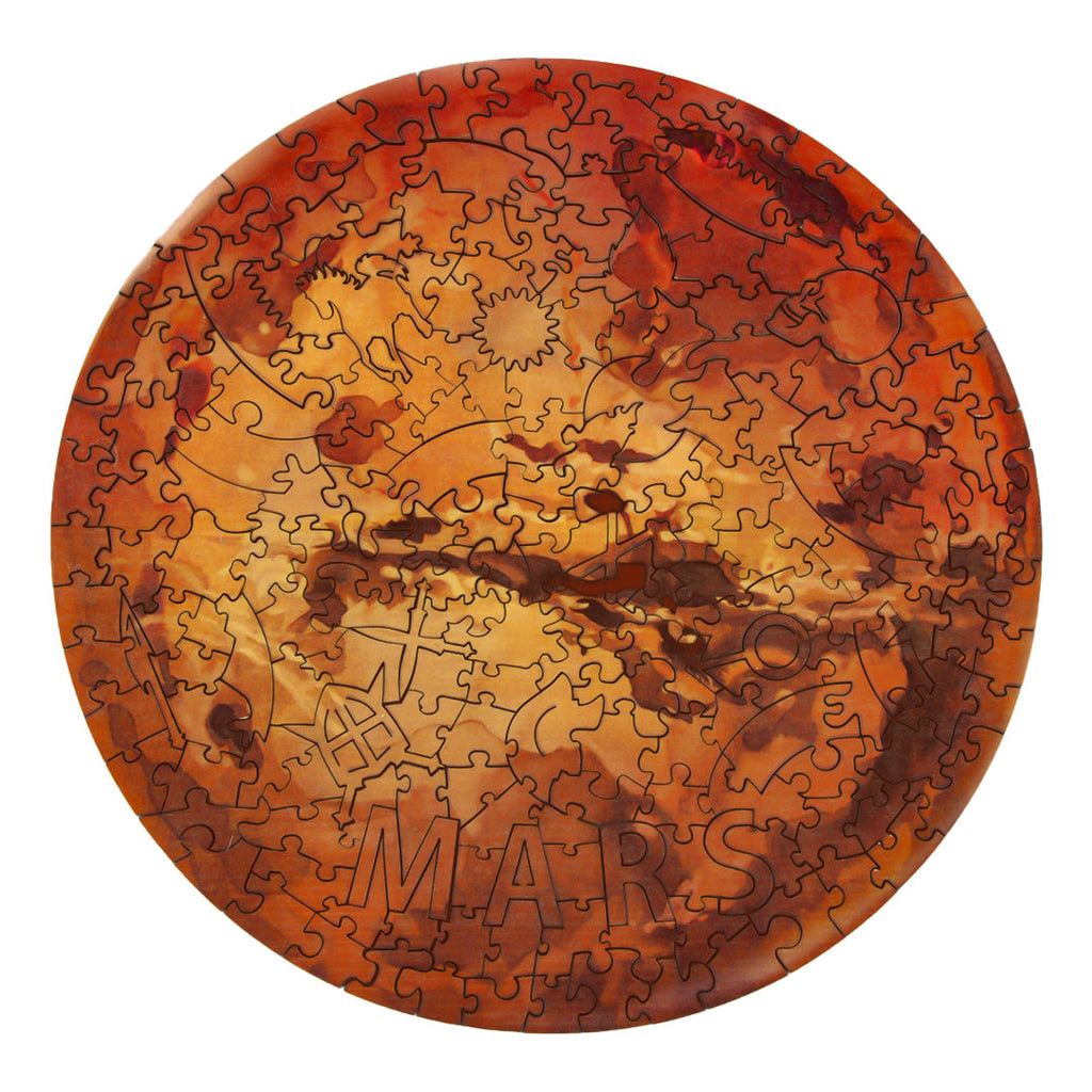 Space Planet Wooden Jigsaw Puzzle