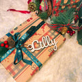 Gift Name Wood Tags Personalized Birthday Festival Gift Tags