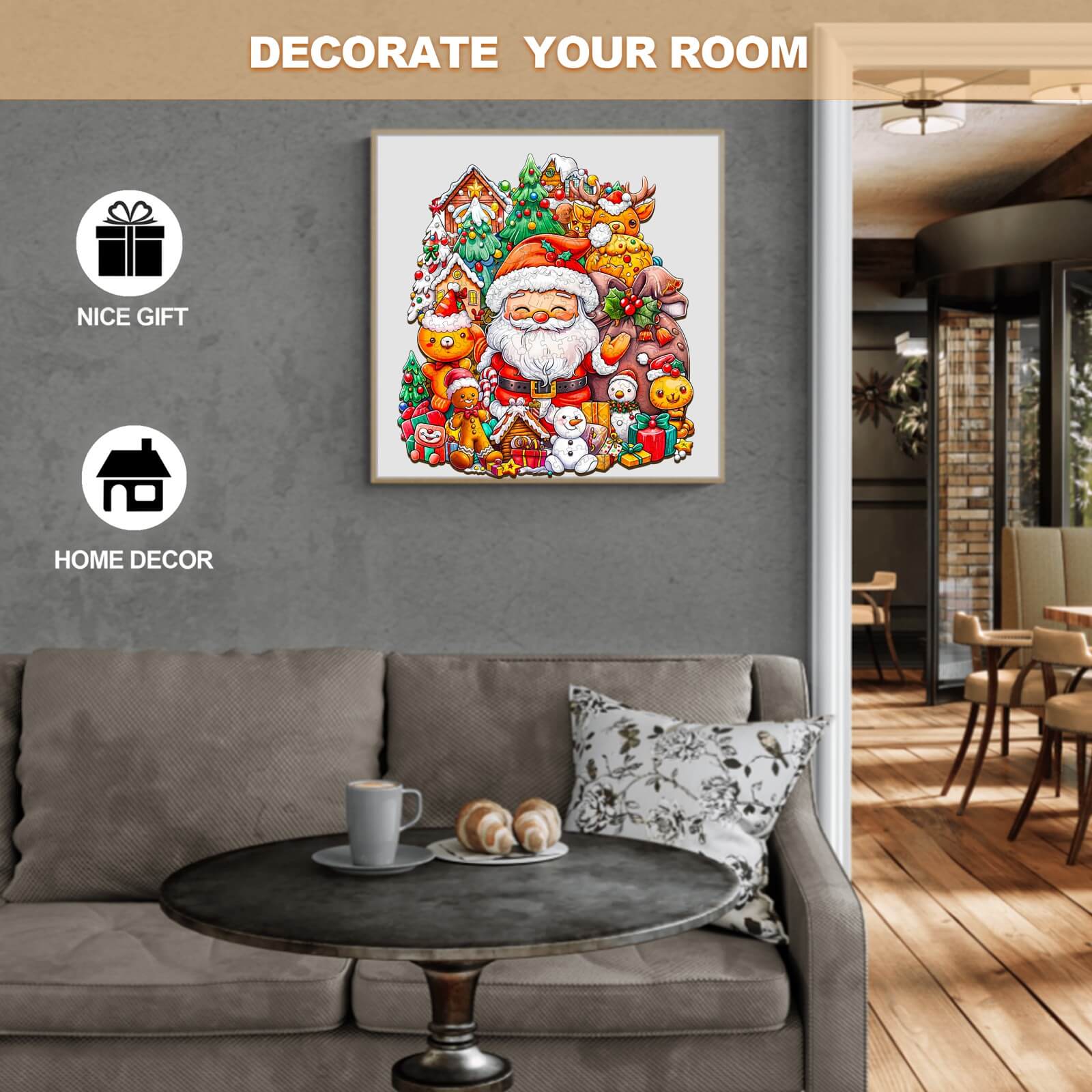 Christmas Cheer-1 Wooden Jigsaw Puzzle