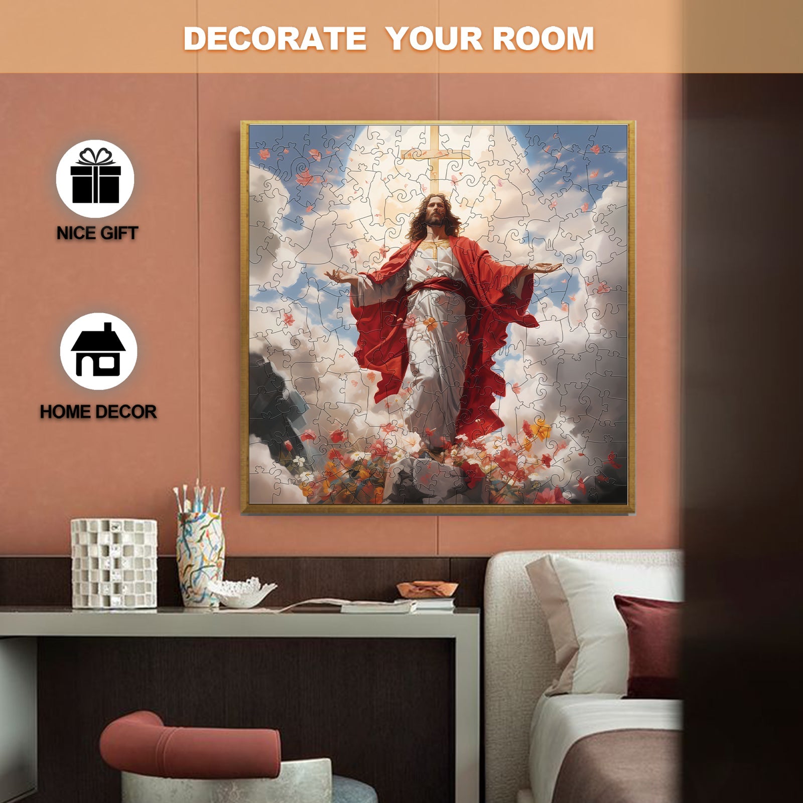 The Passion of Jesus-Heaven Wooden Jigsaw Puzzle