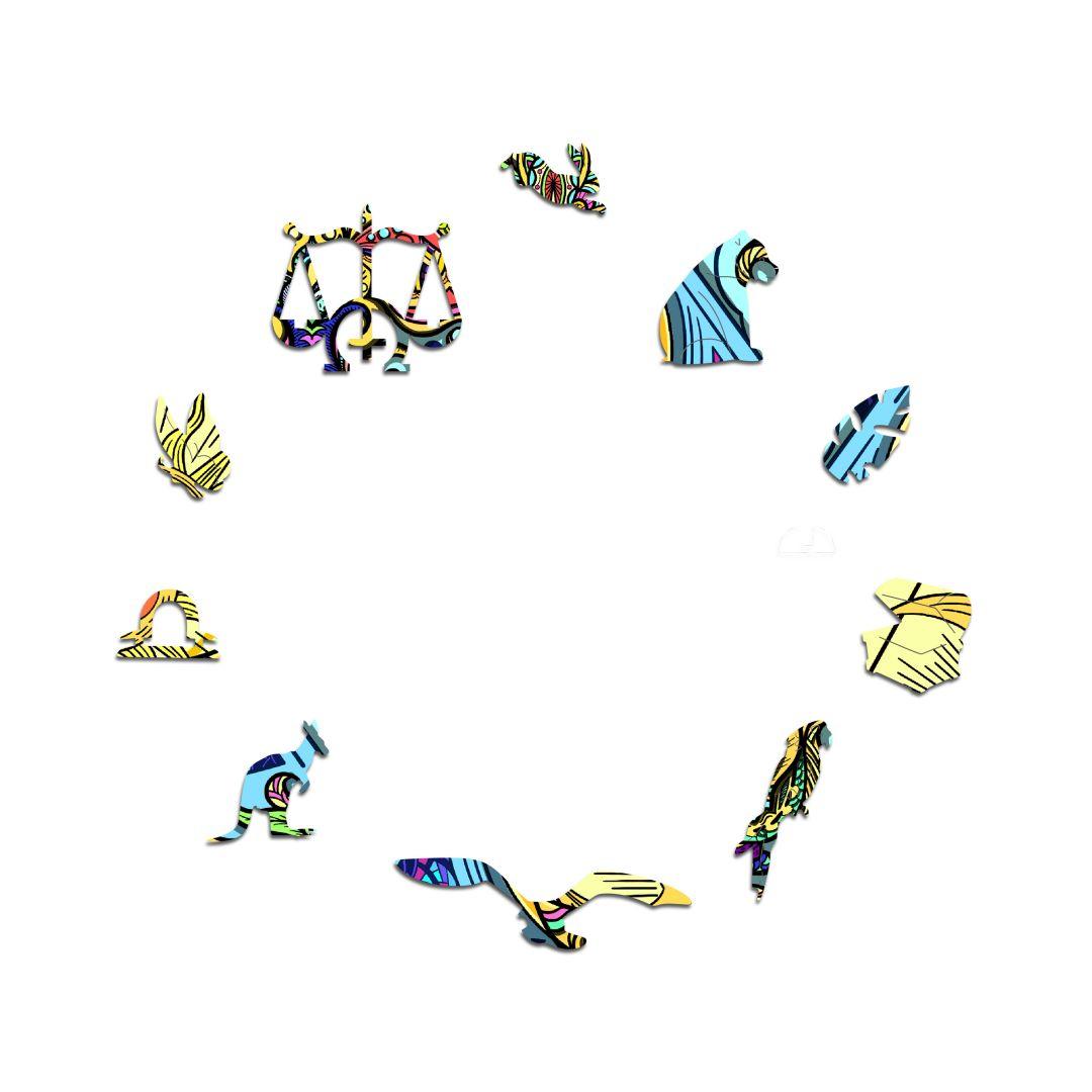 Constellation Libra Wooden Jigsaw Puzzle