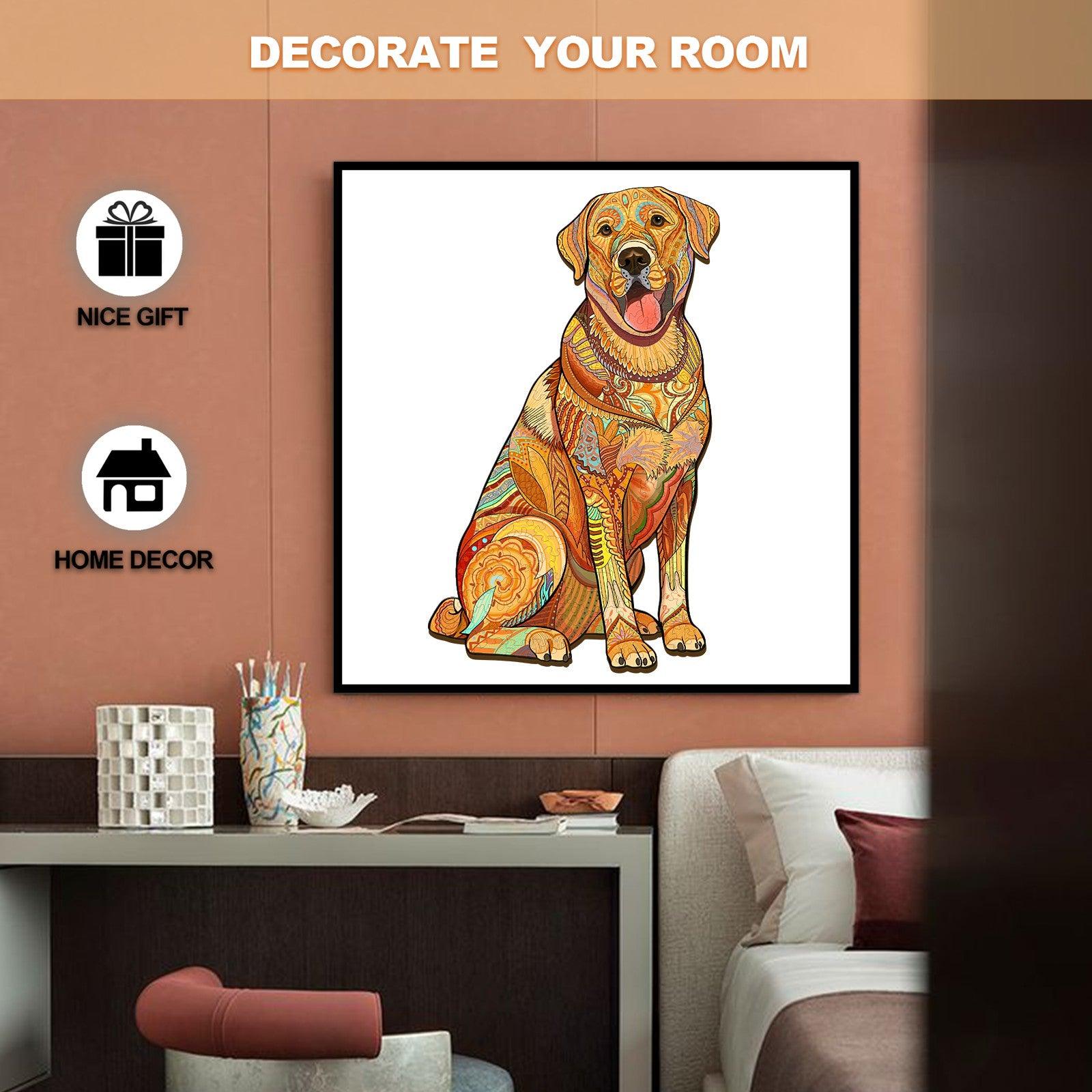 Labrador Wooden Jigsaw Puzzle