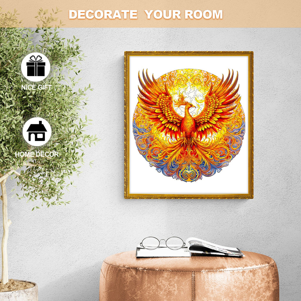 Noble Phoenix Wooden Jigsaw Puzzle