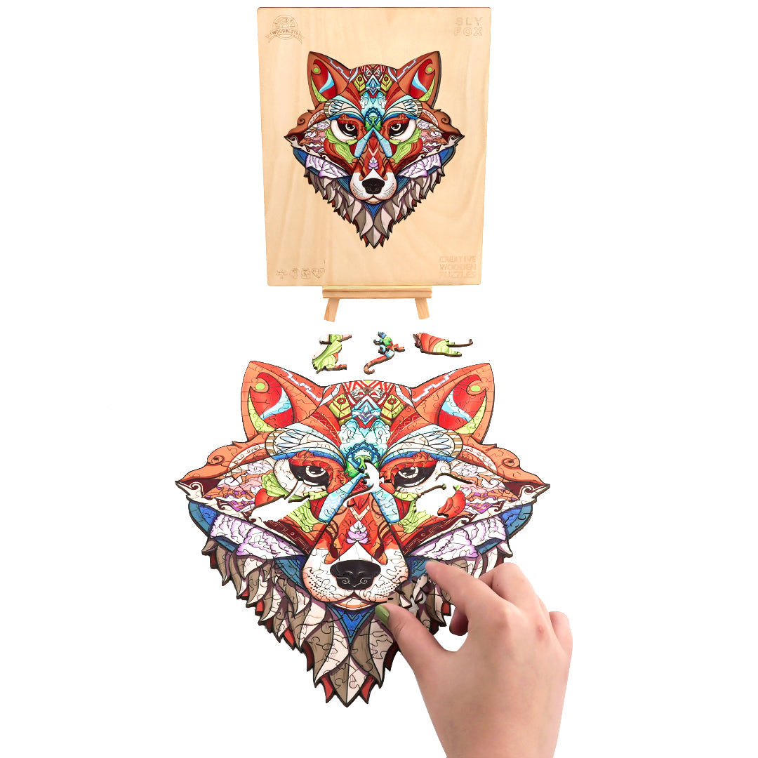 Sly Fox Wooden Jigsaw Puzzle