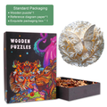 Paper Butterfly Wooden Jigsaw Puzzle