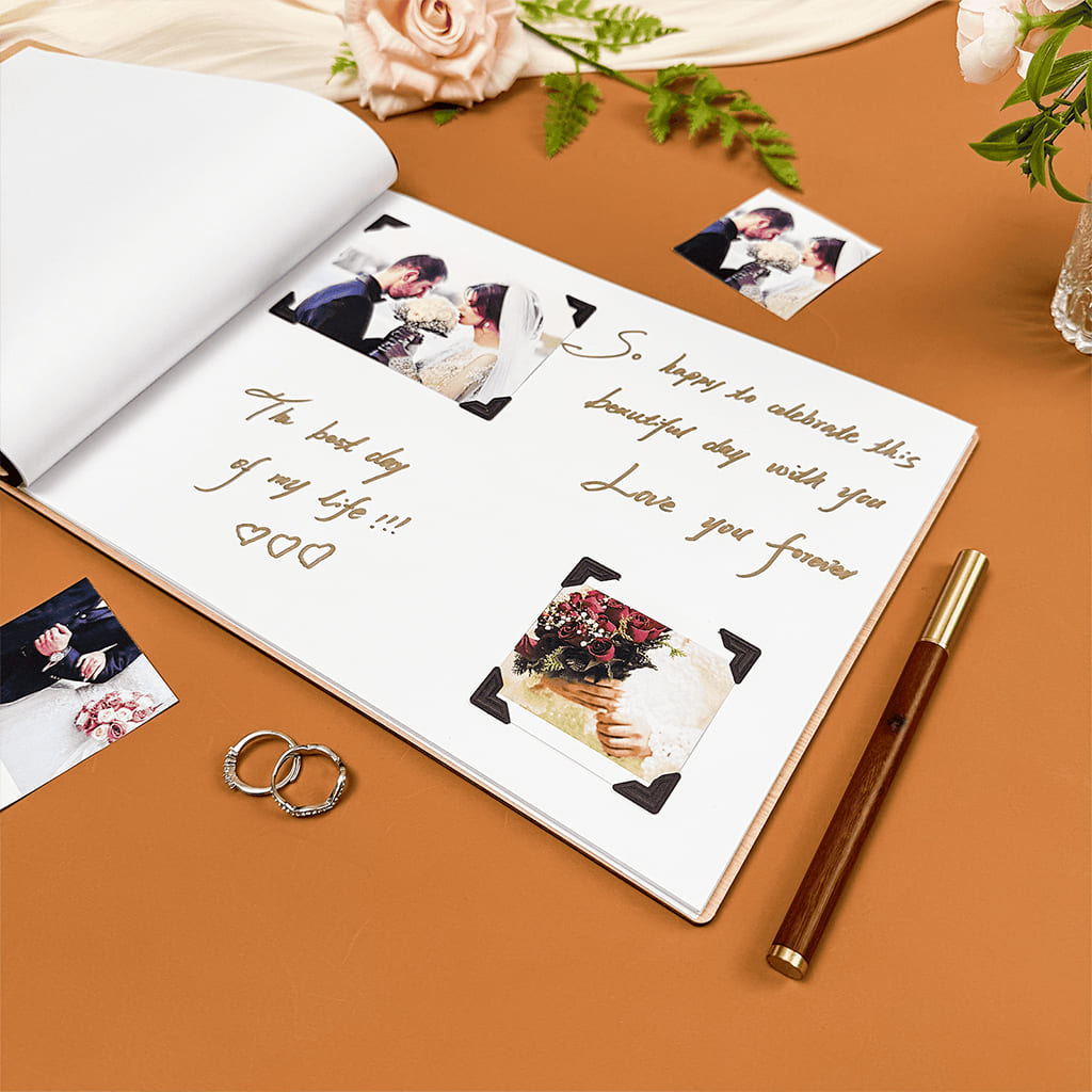 Personalized Photo Album - Wedding Gift Ideas for couple