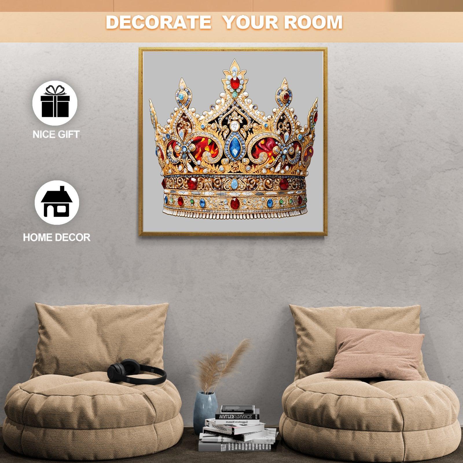 Beautiful Crown Wooden Jigsaw Puzzle