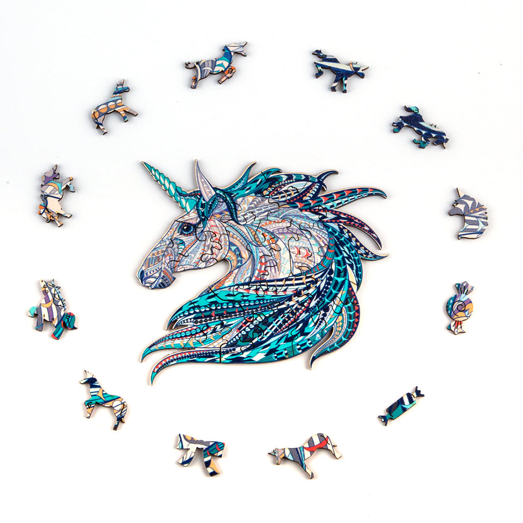 Fantastic Unicorn Wooden Jigsaw Puzzle