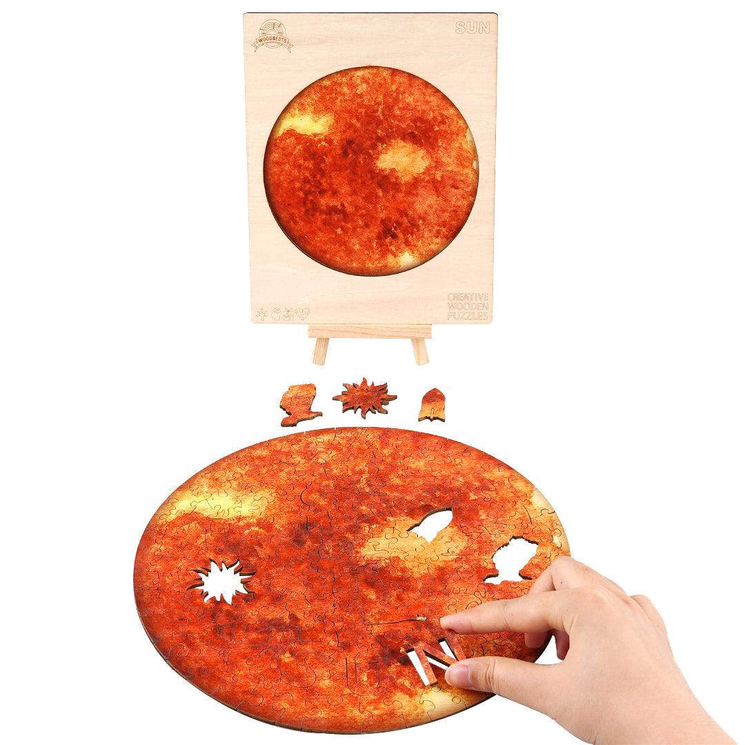 The Sun Wooden Jigsaw Puzzle