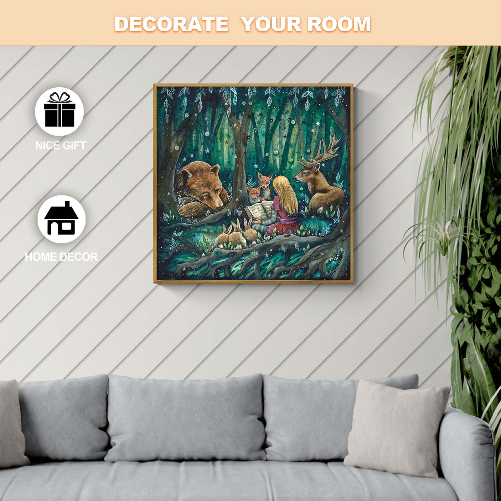 The Storyteller - By Artist Kathryn Fedora