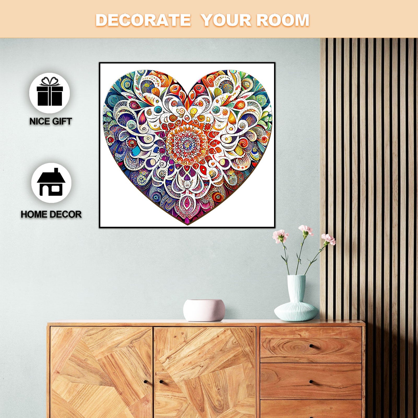 Brave Heart 2 Wooden Jigsaw Puzzle
