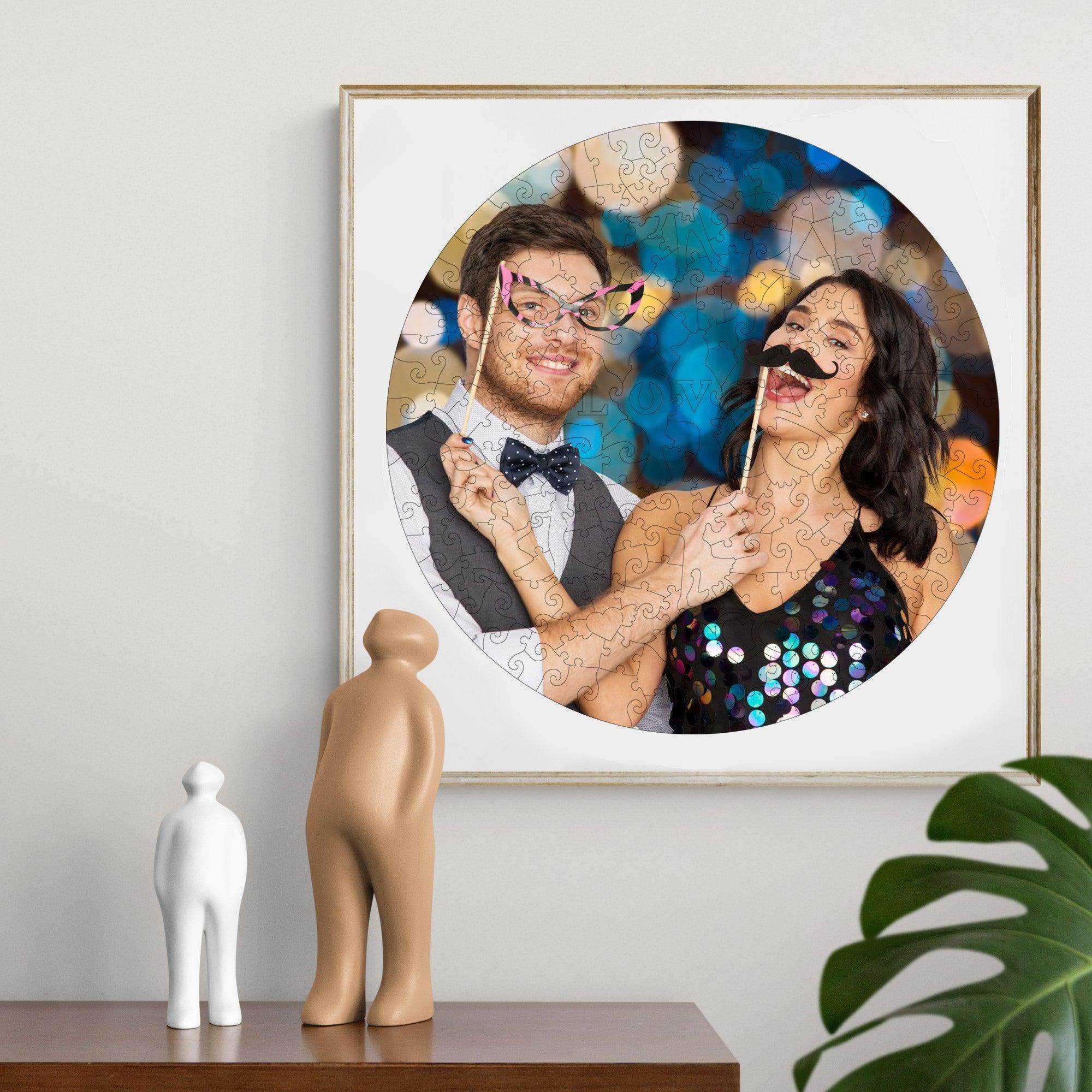 True Love Personalized Photo Puzzles For Wedding Memory