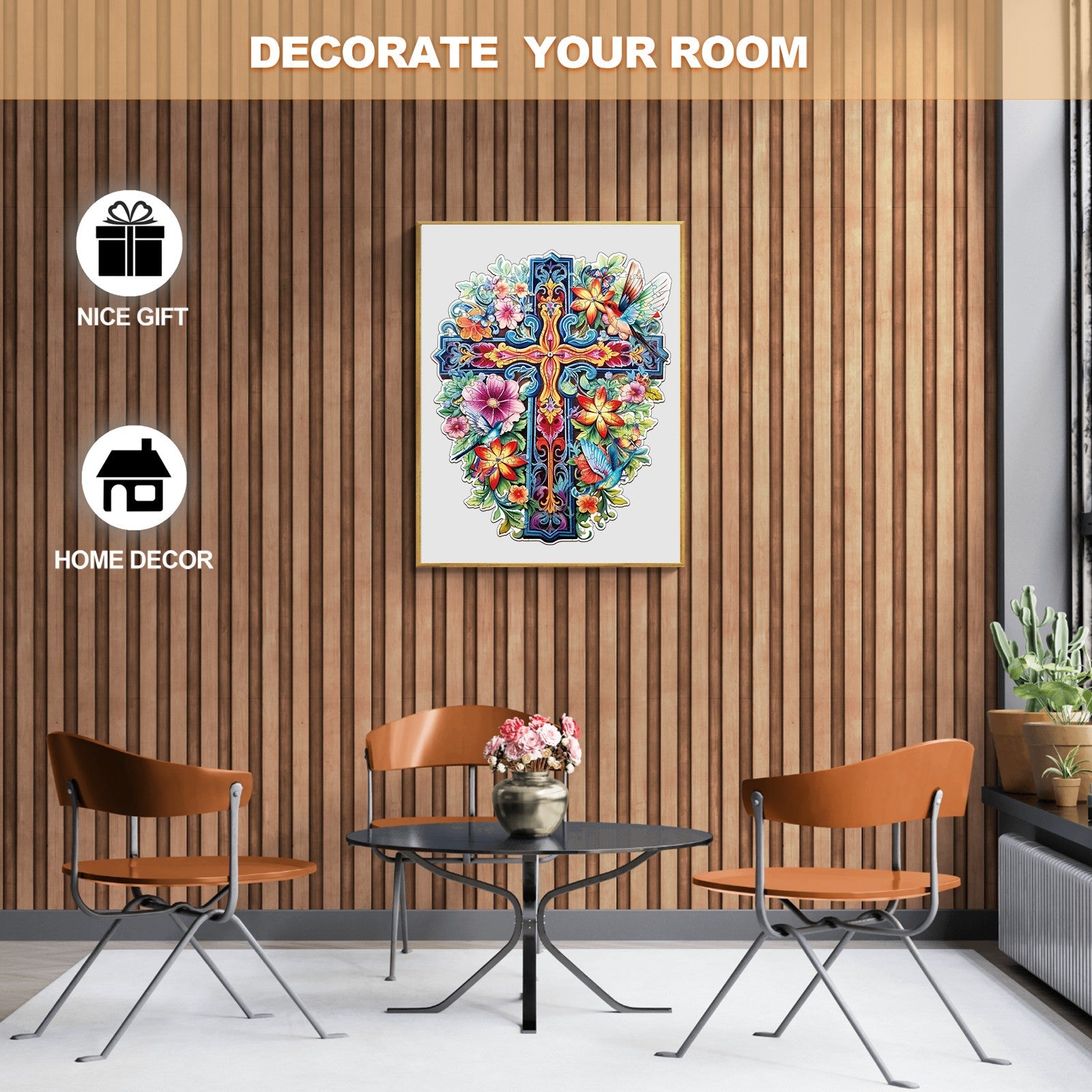Blessing Cross-2 Wooden Jigsaw Puzzle