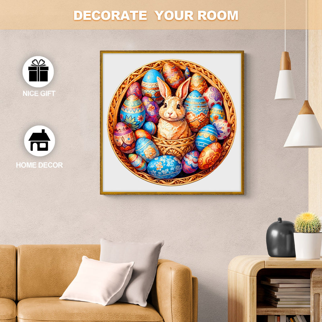 Easter Egg Wooden Jigsaw Puzzle
