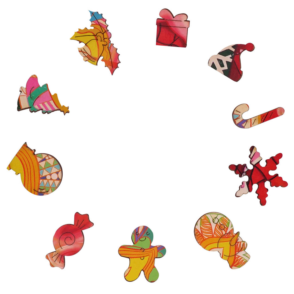 Pulsating Candle Wooden Jigsaw Puzzle