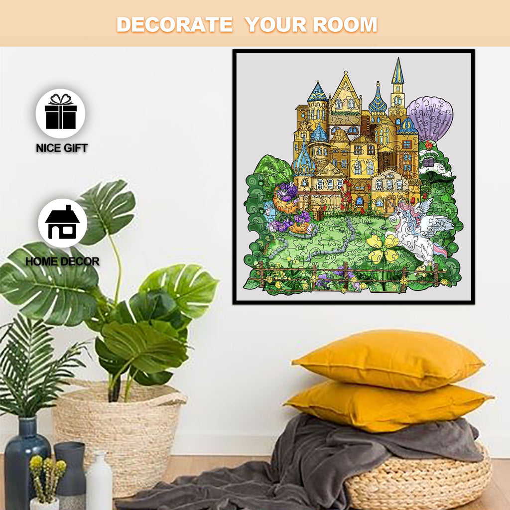 Fairy Tale Castle Wooden Jigsaw Puzzle