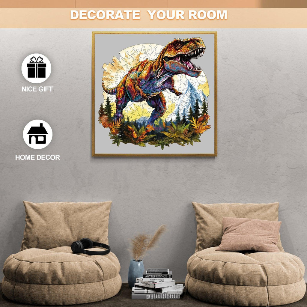 T-rex Wooden Jigsaw Puzzle
