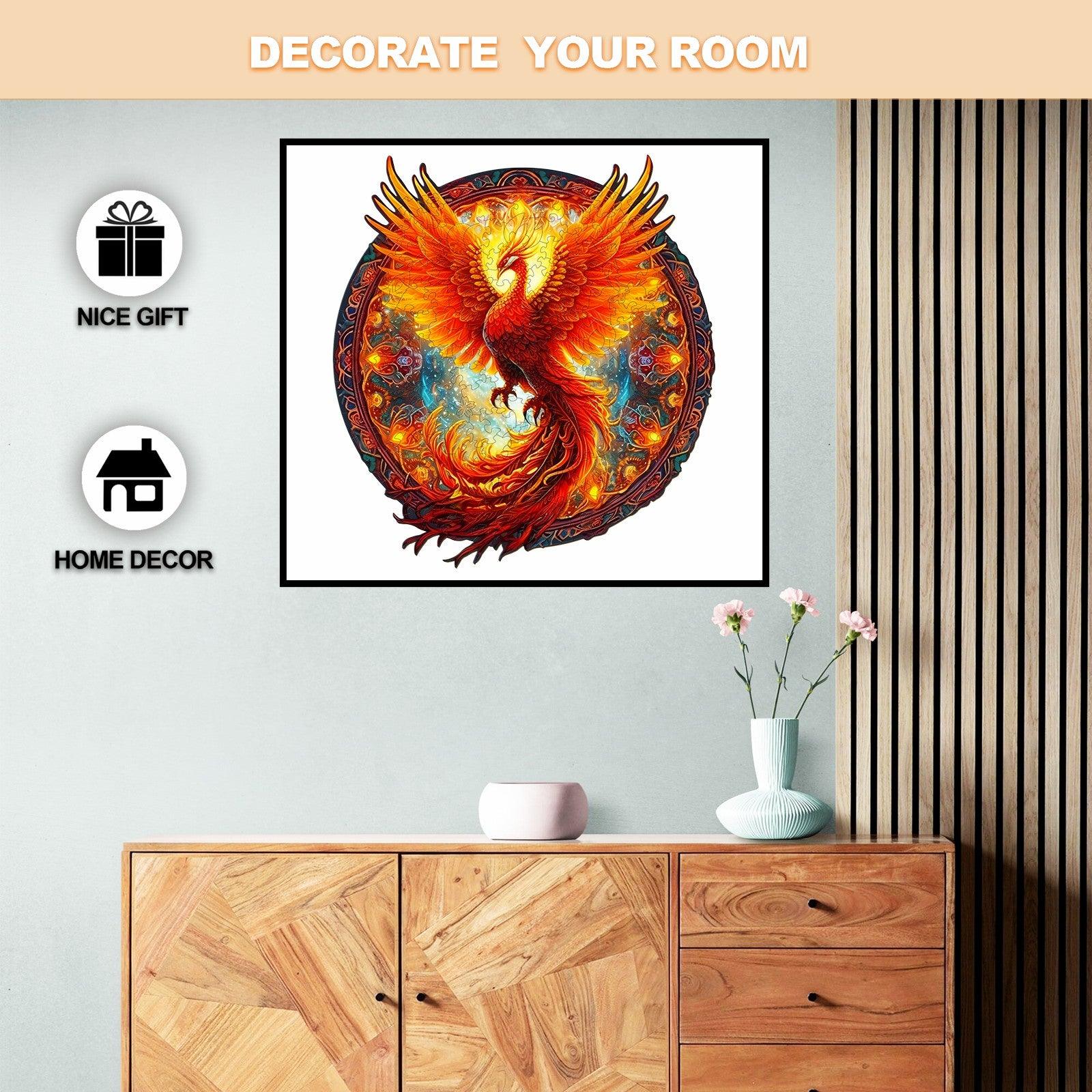 Phoenix Wooden Jigsaw Puzzle