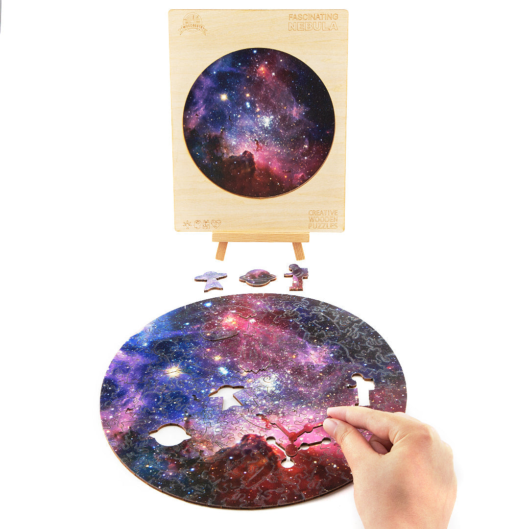 Fascinating Nebula Wooden Jigsaw Puzzle