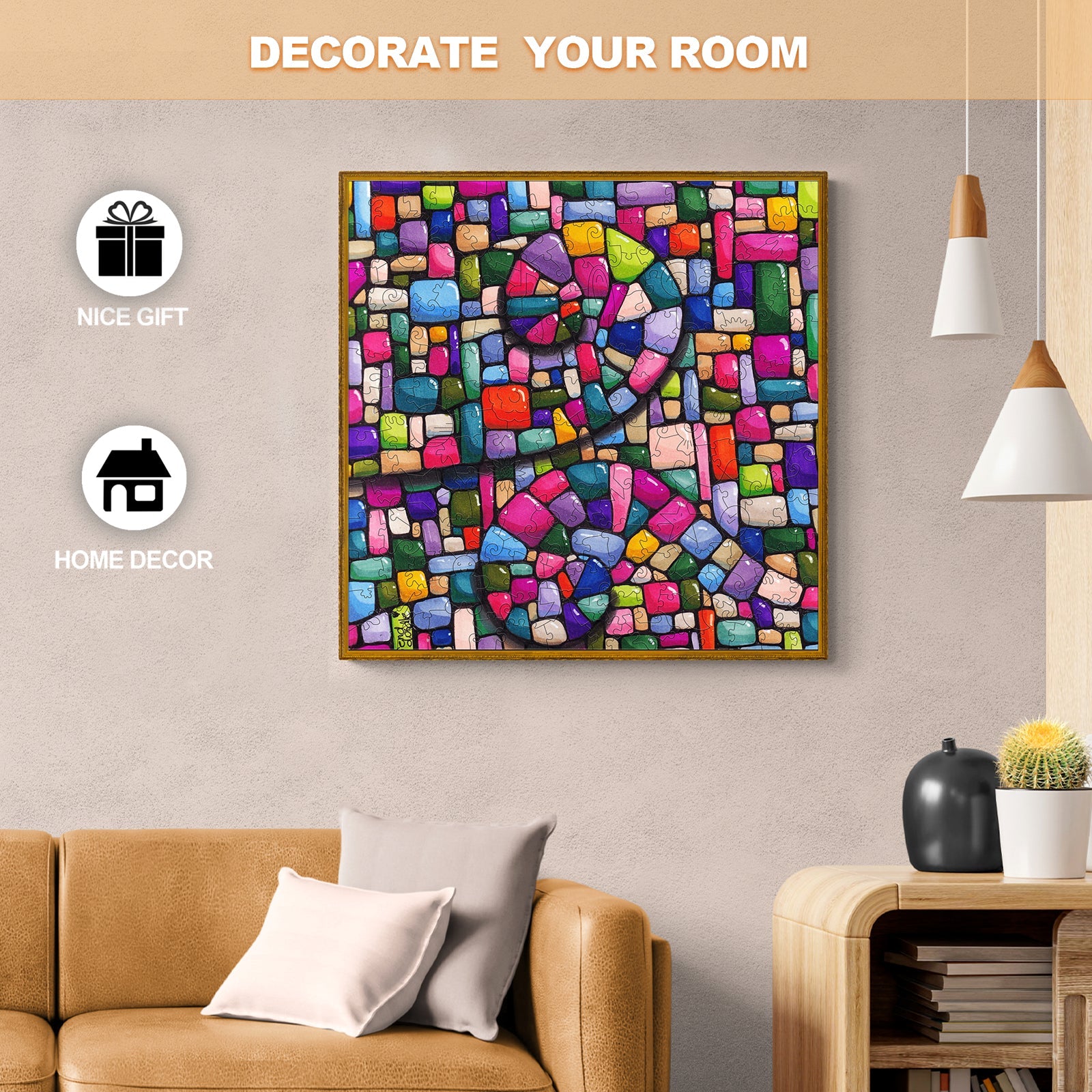 Swirl Wall - By Artist Erin Desjardine