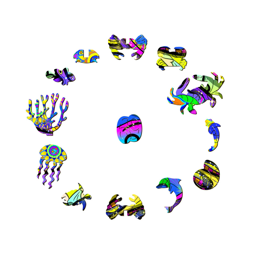 Constellation Cancer Wooden Jigsaw Puzzle
