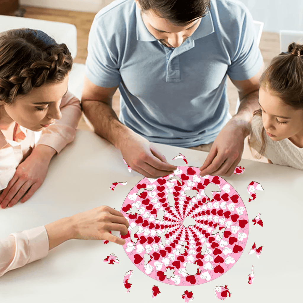 Love-2 Wooden Jigsaw Puzzle