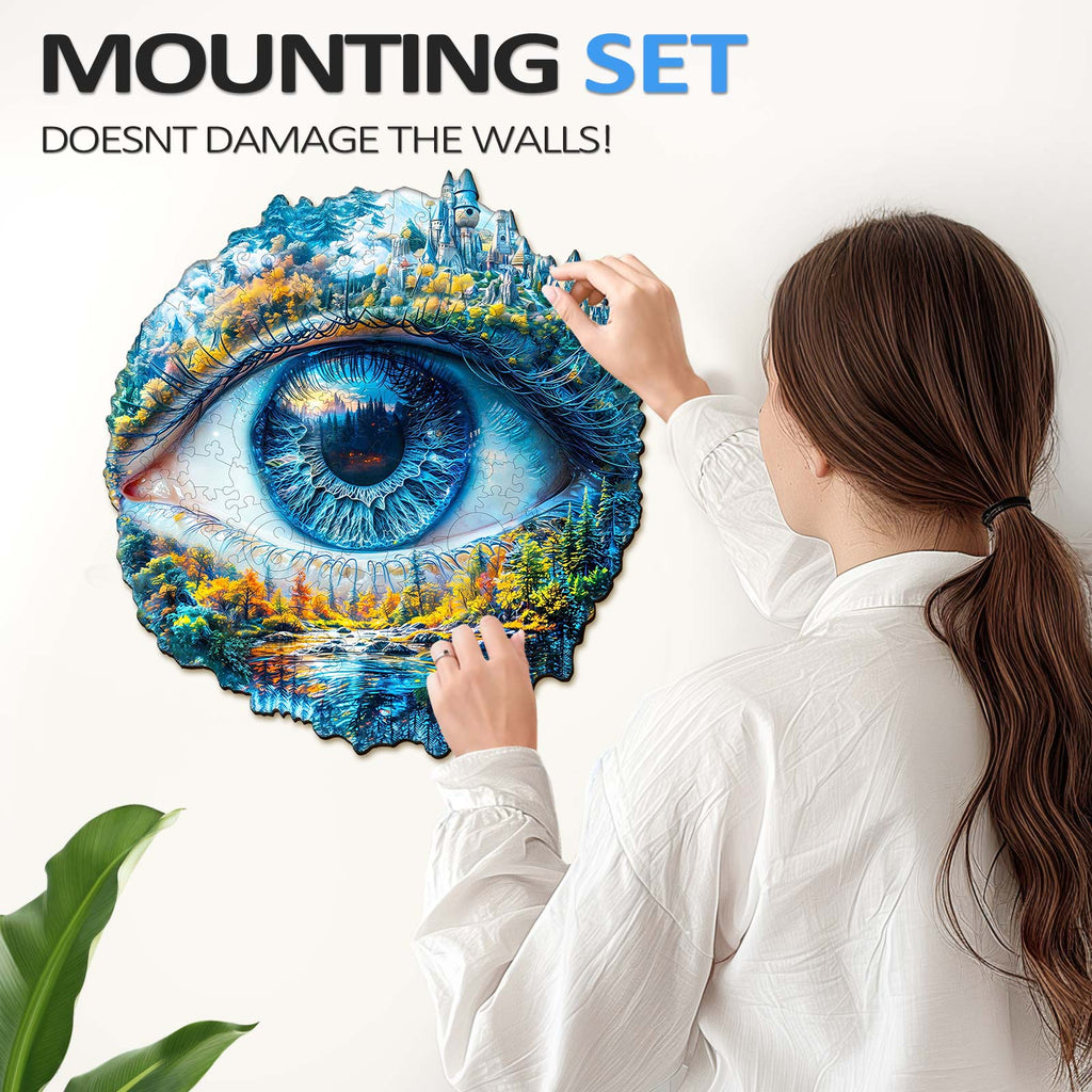 Eye of Nature Wooden Jigsaw Puzzle