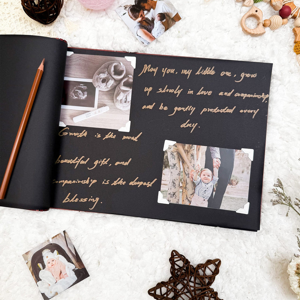 Personalized Baby Photo Album - Custom First Year Photo Album