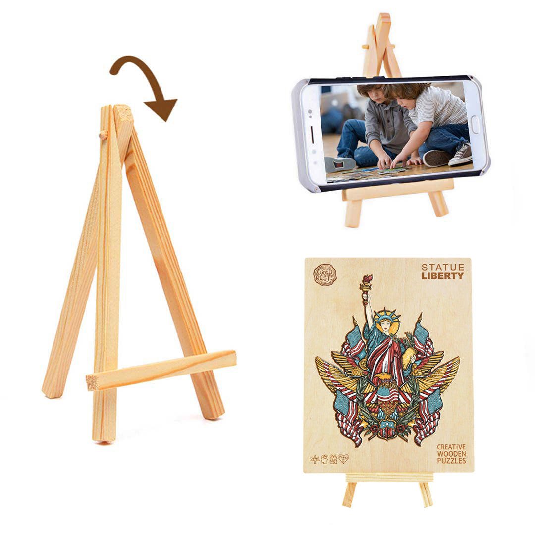 Statue Liberty Wooden Jigsaw Puzzle