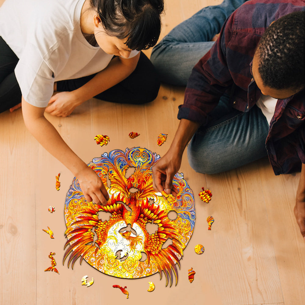 Noble Phoenix Wooden Jigsaw Puzzle