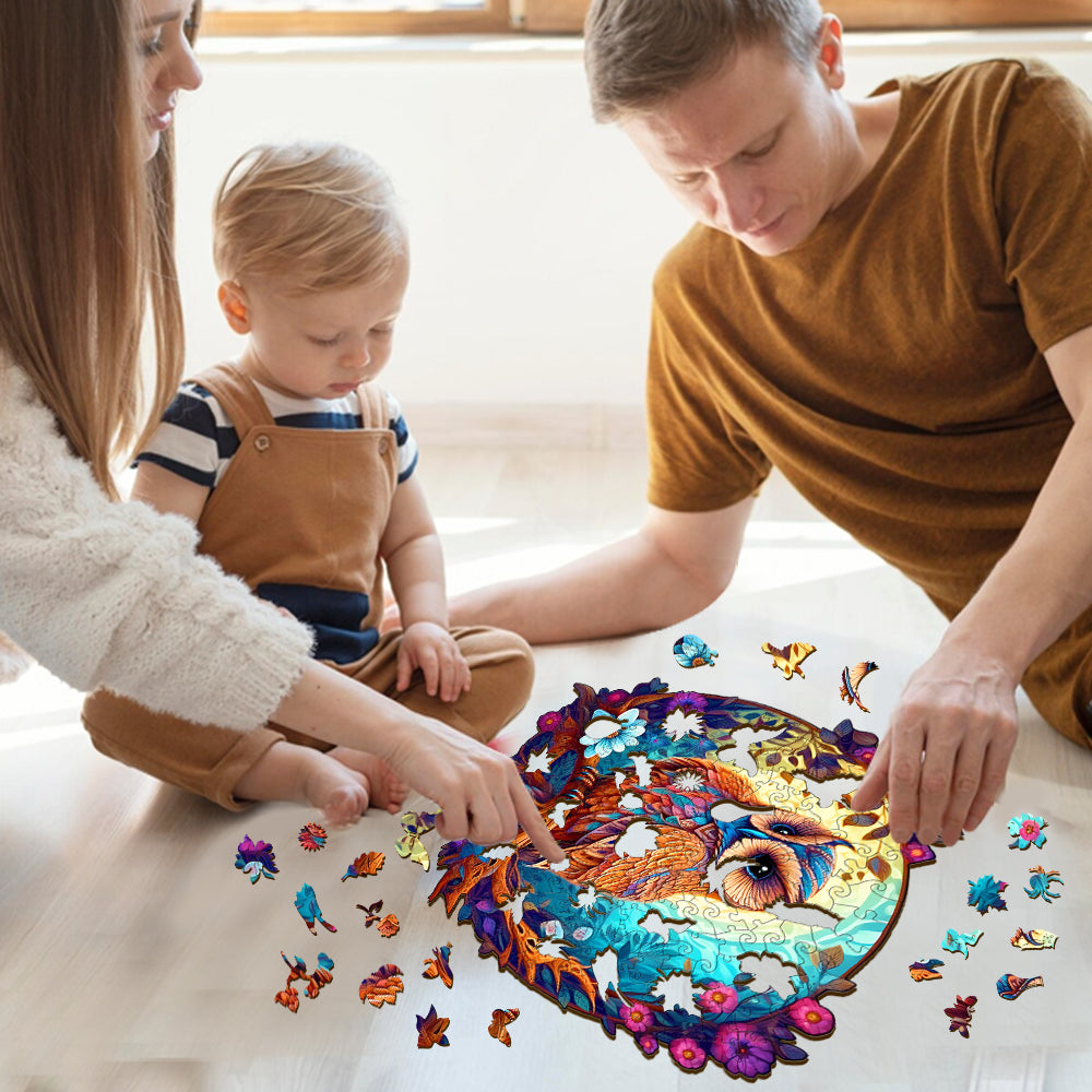 Silent Owl Wooden Jigsaw Puzzle